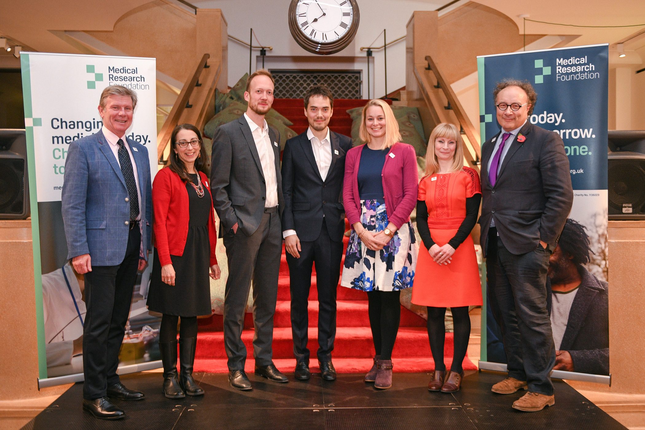 group of 2018 winners of emerging leaders prize for adolescent mental health