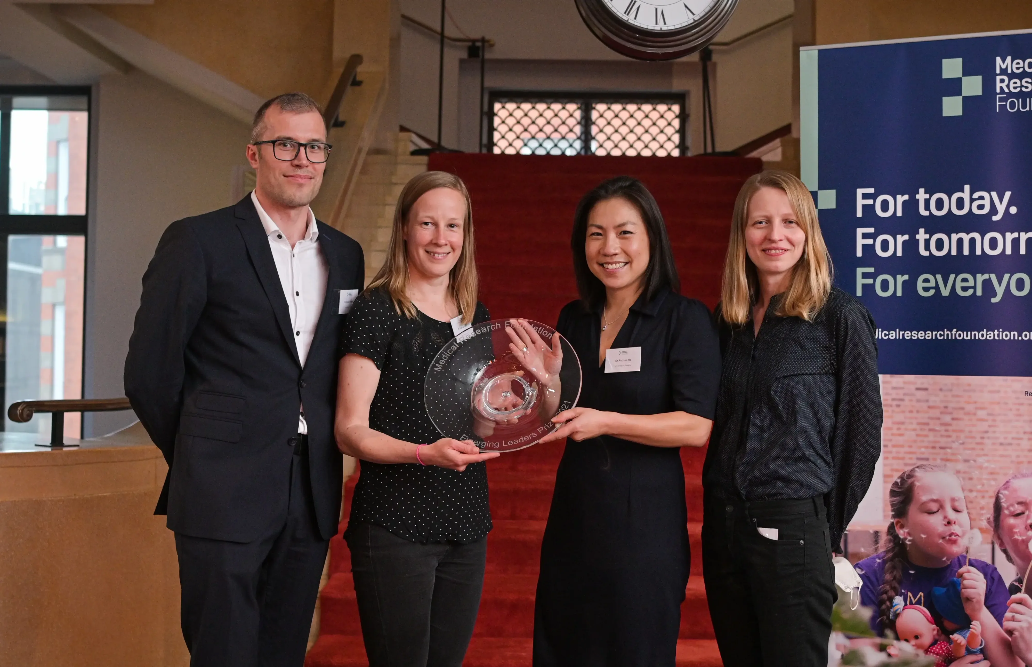Emerging Leaders Prize winners in Covid-19 group photo