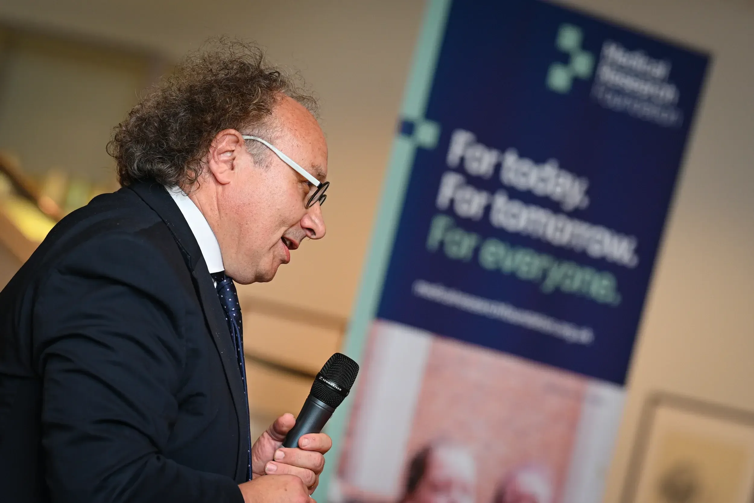 Professor Danny Altmann speaking at COVID-19 Emerging Leaders Prize event