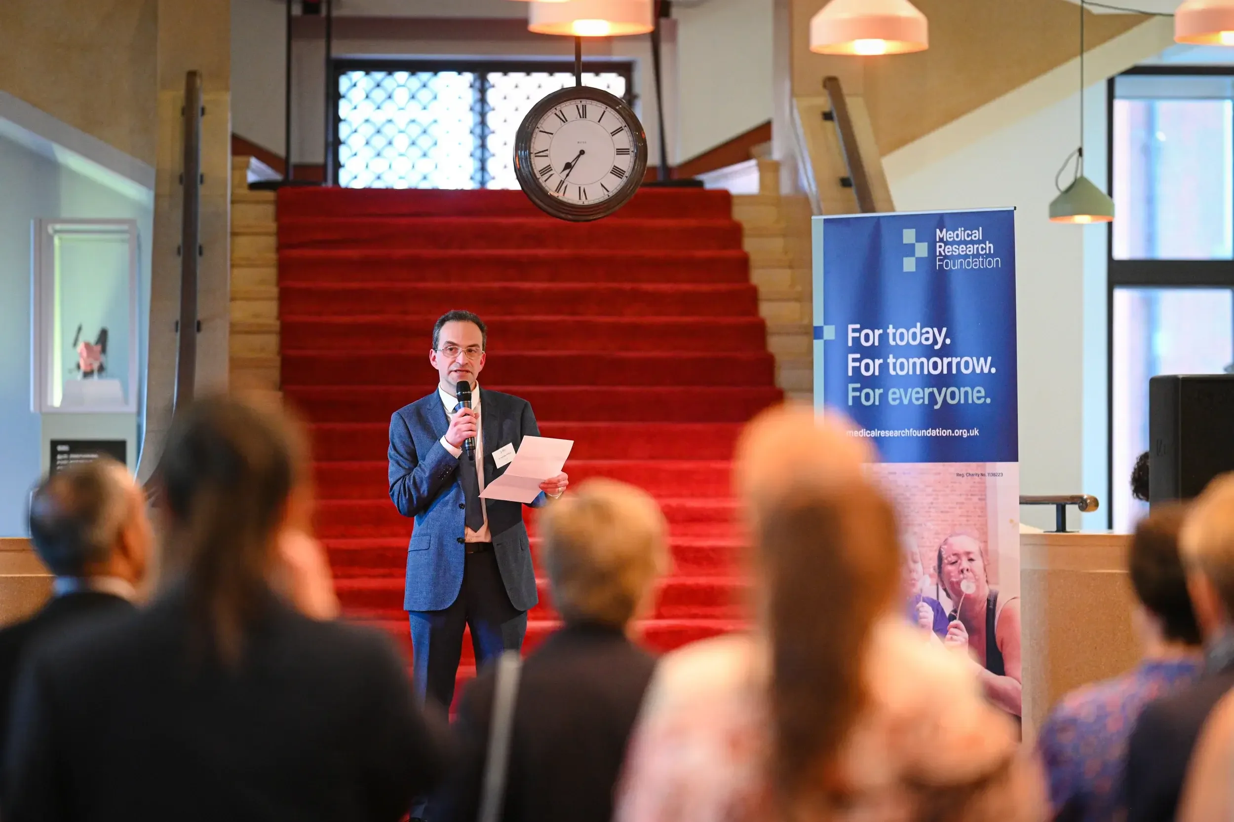 Dr Berkeley Phillips speaking at COVID-19 Emerging Leaders Prize event