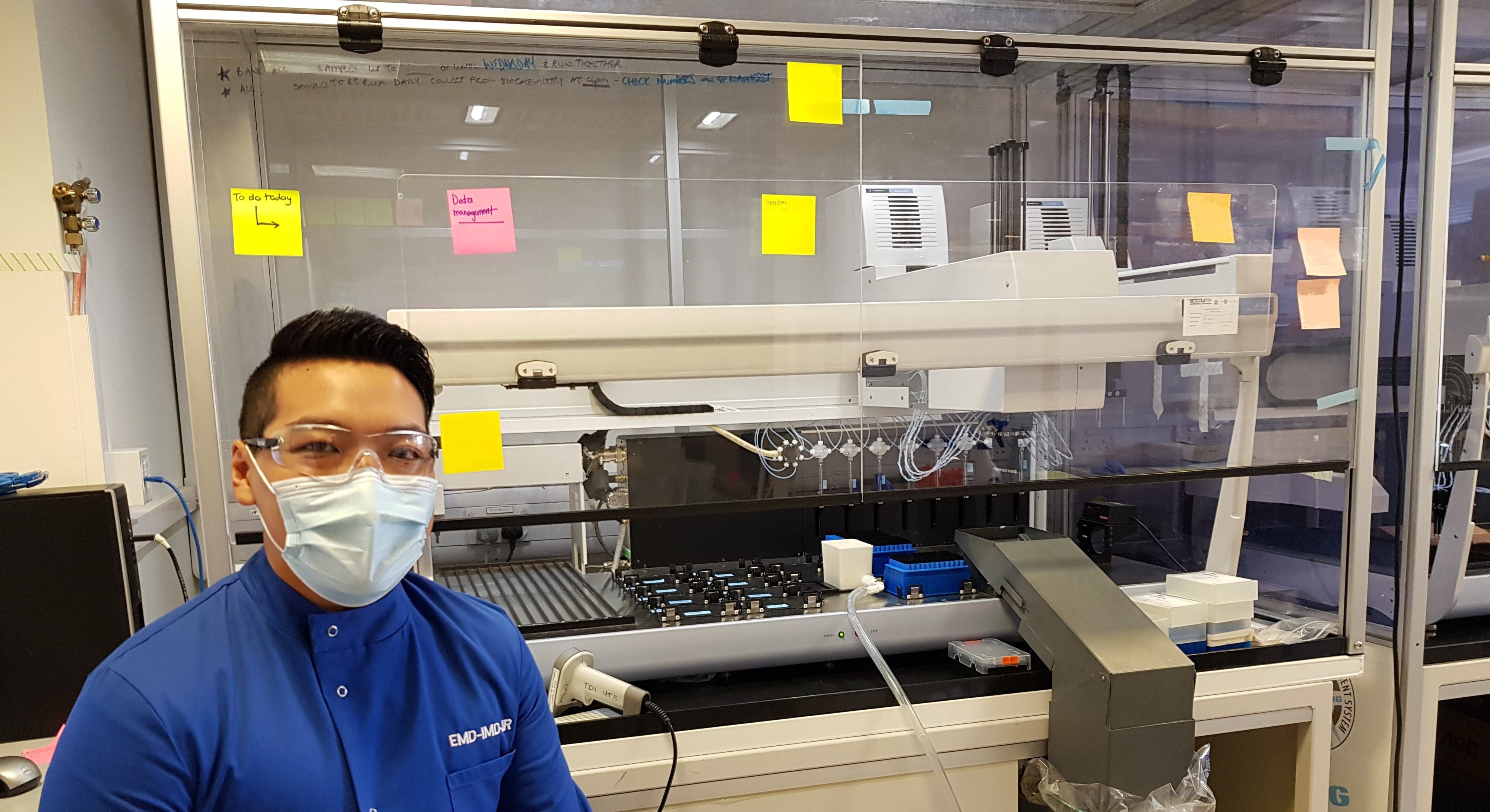 Kevin chau, PhD student from AMR Training Programme